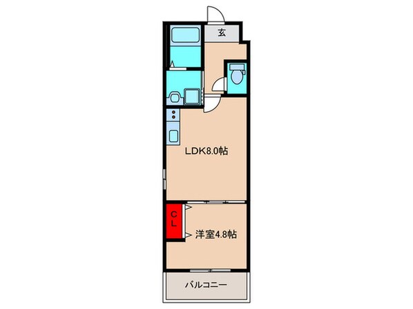 リオヴェール彩都の物件間取画像